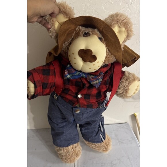 VTG 83 84 A Pair Of A Furskins Farrell Teddy Bear Plush Xavier 22” - Picture 2 of 11